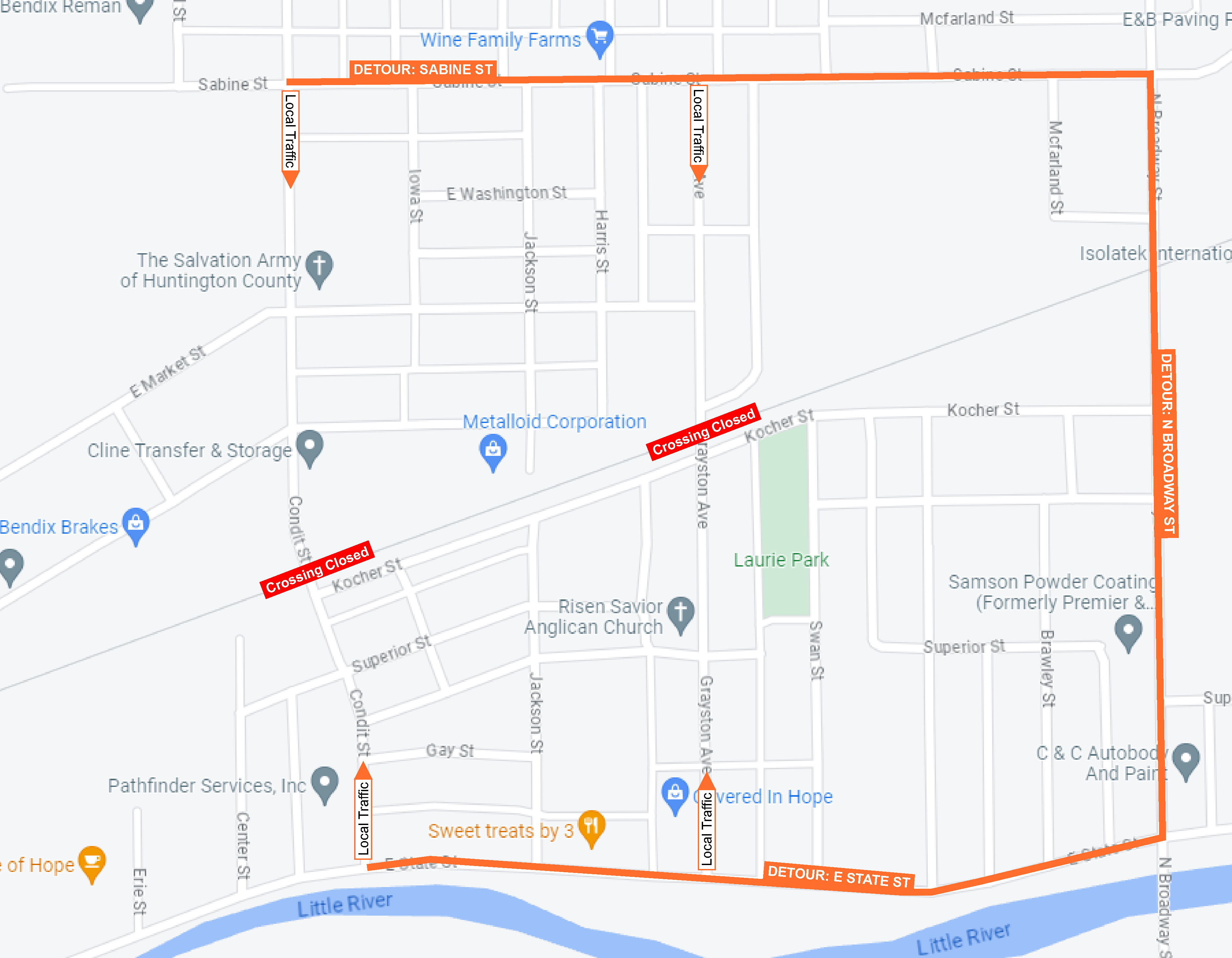 Rail Crossing Closures